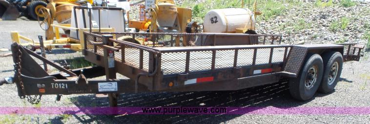 image for item K4654 1996 PJ utility trailer
