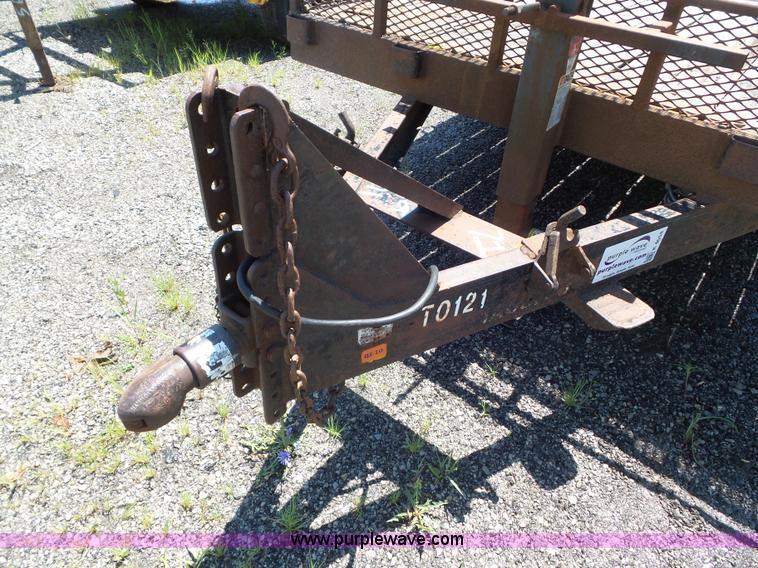 image for item K4654 1996 PJ utility trailer