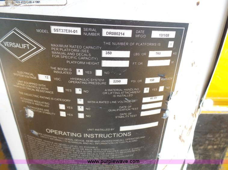 image for item L7115 2009 Ford F550 Super Duty bucket truck