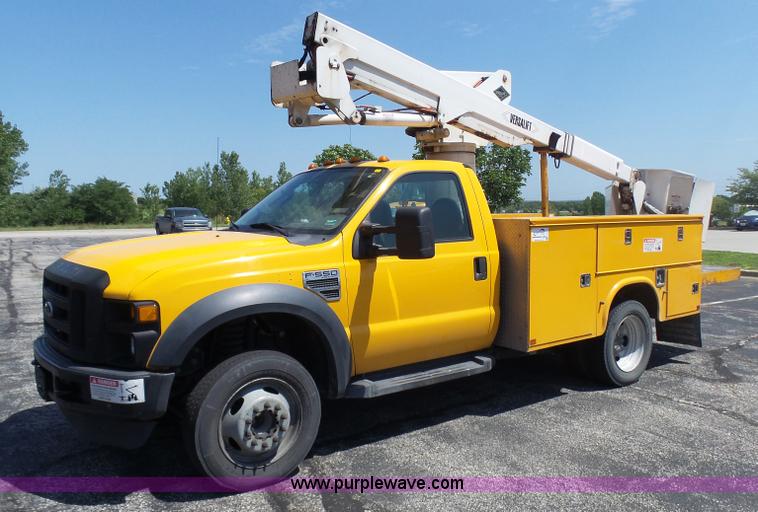 image for item L7117 2008 Ford F550 Super Duty bucket truck