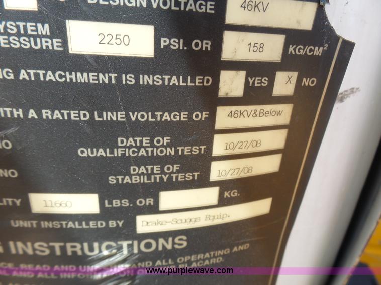 image for item L7117 2008 Ford F550 Super Duty bucket truck