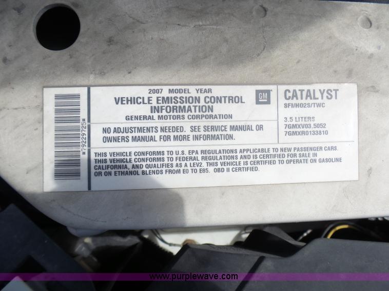 image for item L7118 2007 Chevrolet Impala