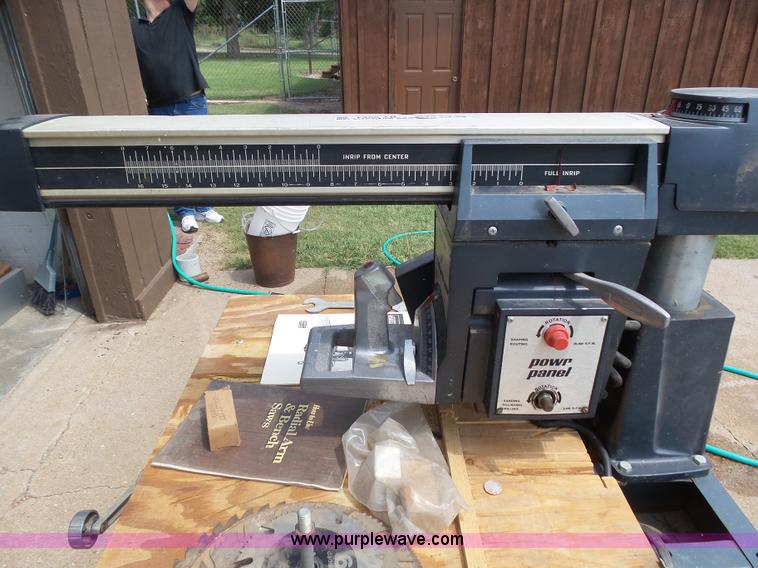 Montgomery Ward Radial Arm Saw Sale, 52 