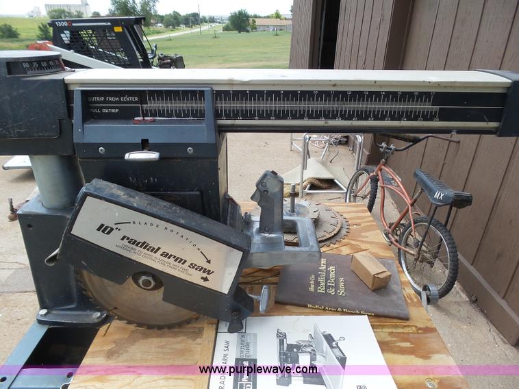Montgomery Ward Radial Arm Saw Sale, 52 