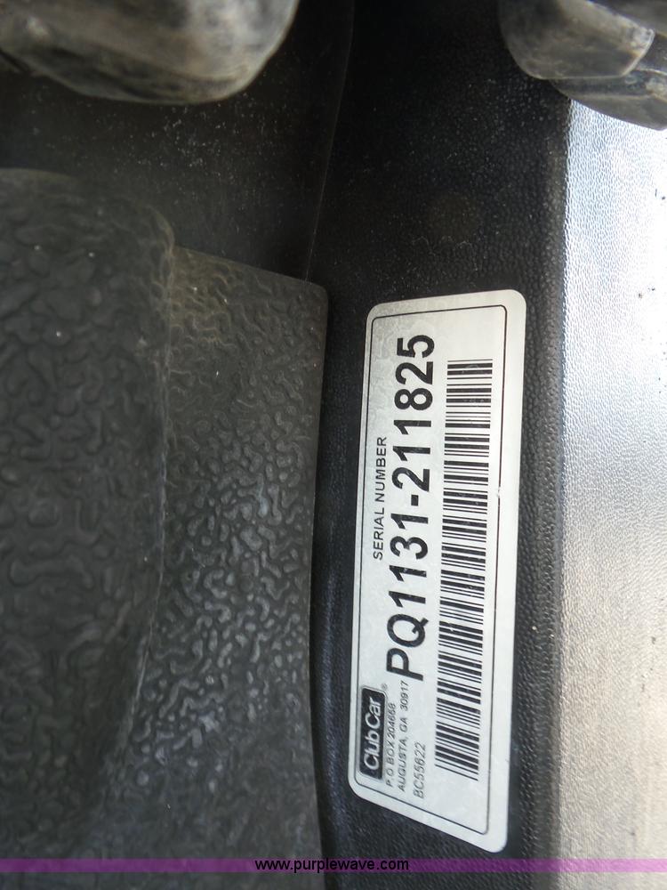 image for item BZ9617 2011 Club Car Precedent golf cart