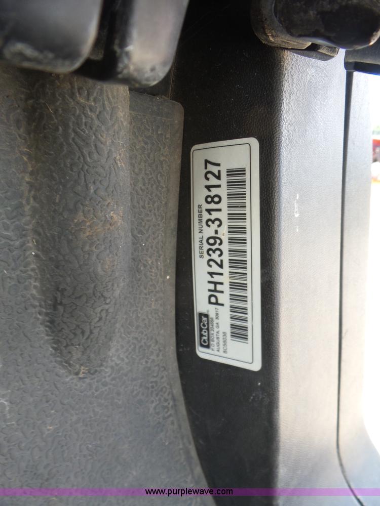 image for item BZ9618 2012 Club Car golf cart