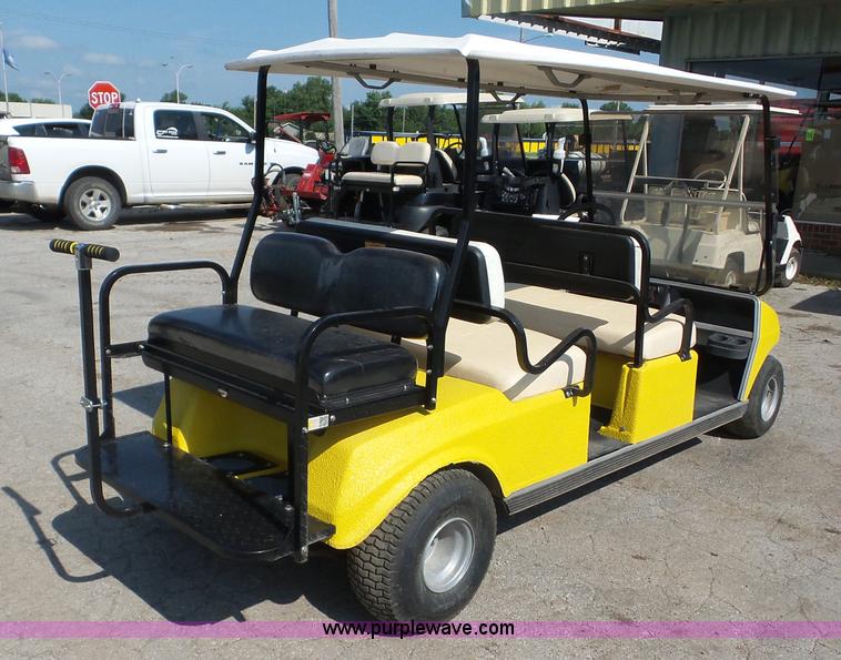 image for item BZ9620 1998 Club Car shuttle golf cart