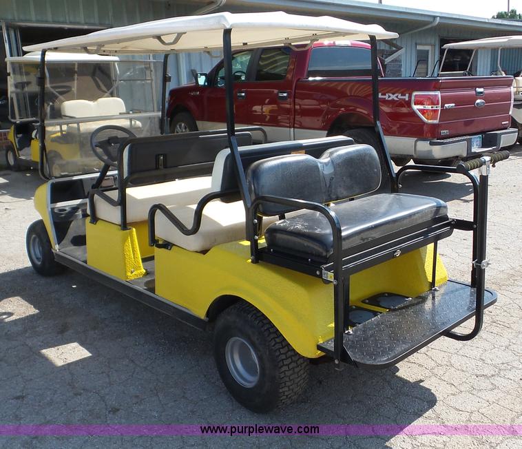image for item BZ9620 1998 Club Car shuttle golf cart