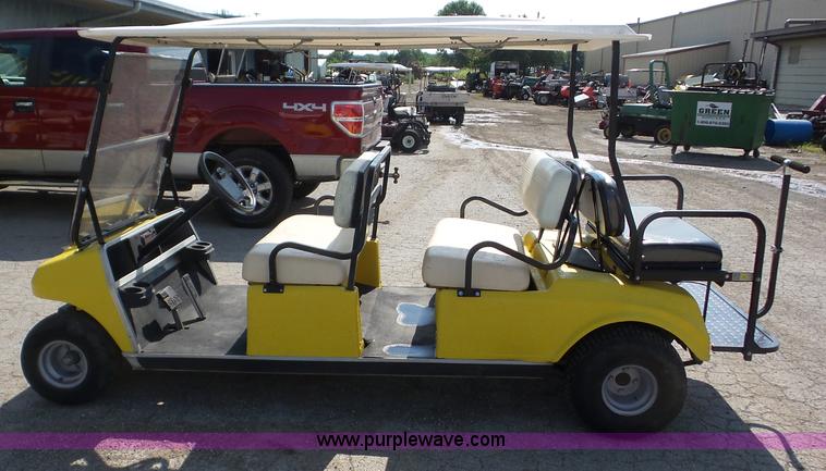 image for item BZ9620 1998 Club Car shuttle golf cart