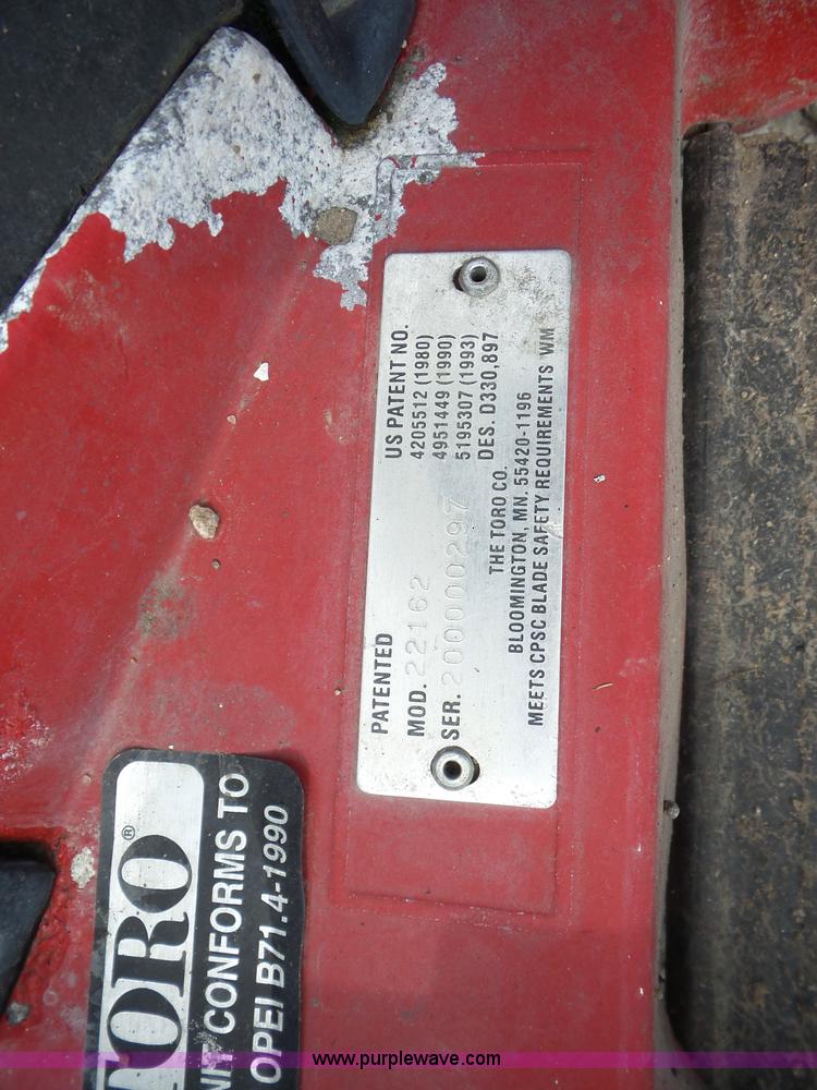 image for item BZ9624 Toro Proline 22162 push mower