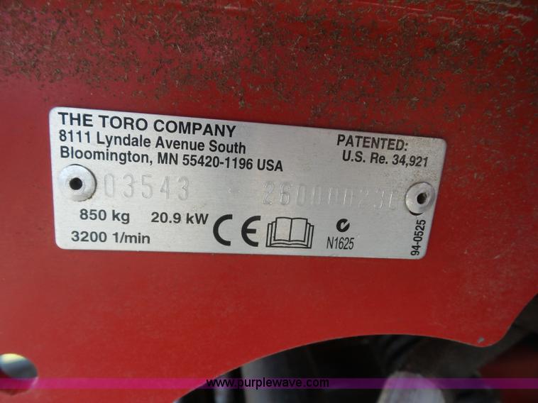 image for item BZ9631 Toro Reelmaster 5400D reel mower