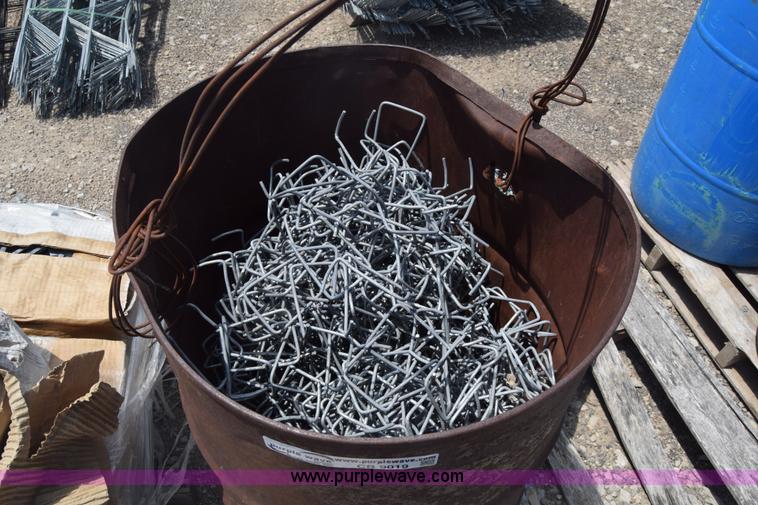 Steel concrete/rebar binding wires in Wichita, KS Item CB9019 sold