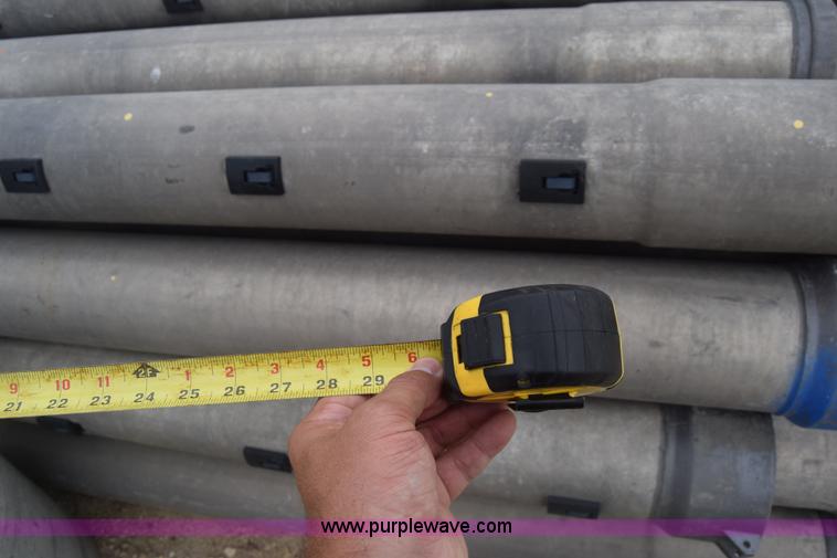 image for item CB9177 Approximately 50 Tex-Flow flood irrigation pipes