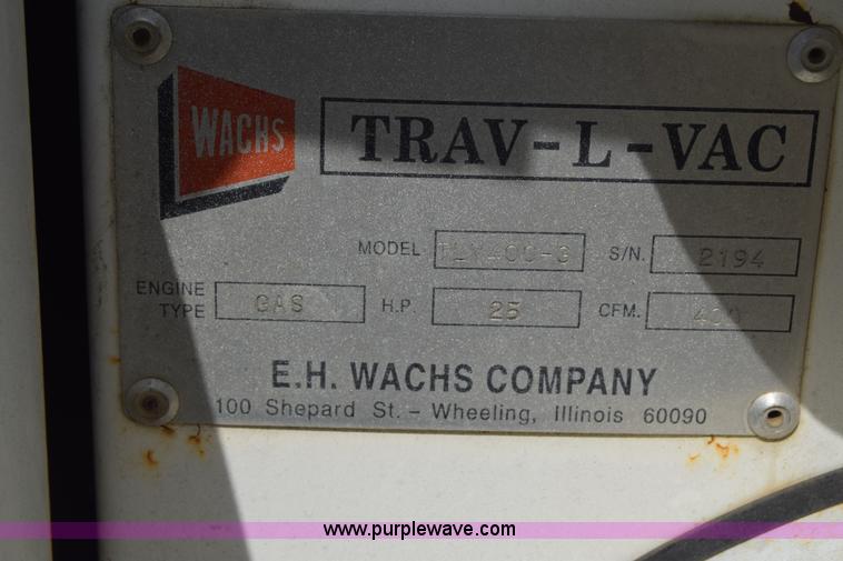 image for item CB9439 Trav-L-Vac TLV400-3 vacuum system