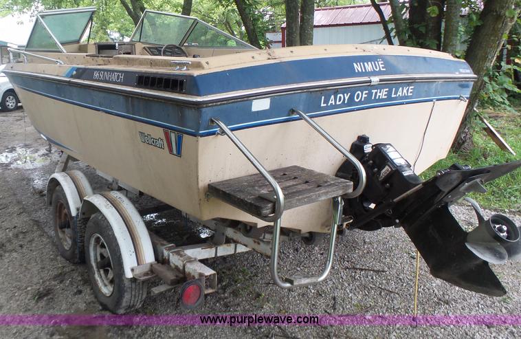 image for item CC9276 1982 Wellcraft 196 Sunhatch boat