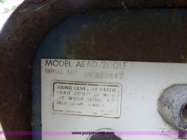 image for item CC9278 Miller AEAD-200LE welder