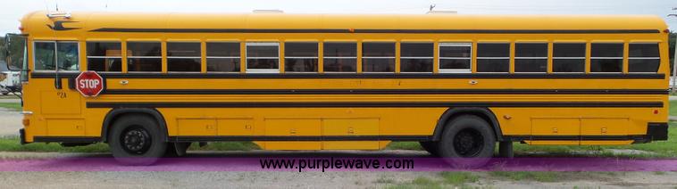 image for item CC9917 1992 Blue Bird bus