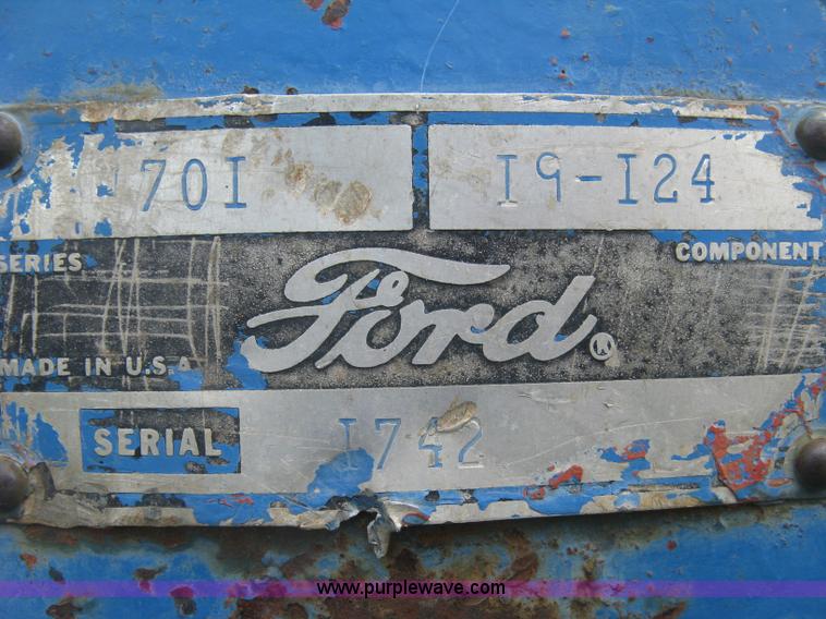 image for item J2773 Ford 901 Powermaster tractor