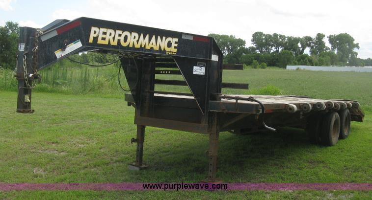 image for item J2775 2003 Parker Performance equipment trailer