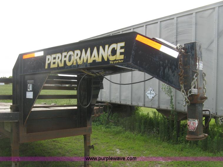 image for item J2775 2003 Parker Performance equipment trailer
