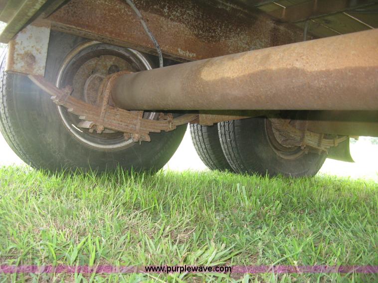 image for item J2775 2003 Parker Performance equipment trailer