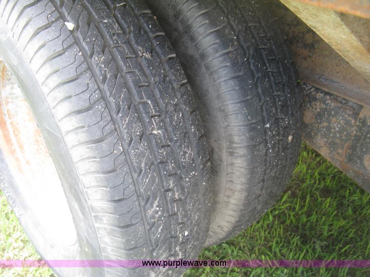 image for item J2775 2003 Parker Performance equipment trailer