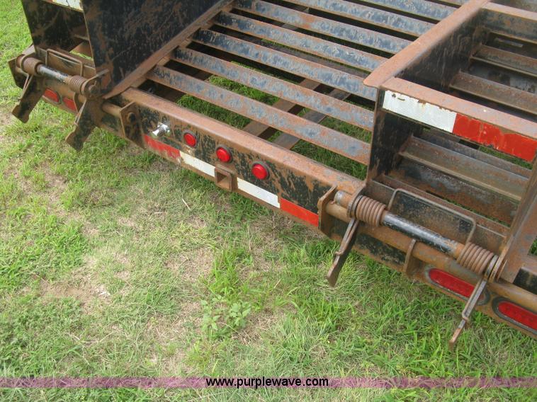 image for item J2775 2003 Parker Performance equipment trailer