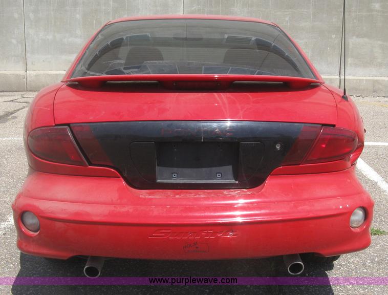 image for item J2777 2001 Pontiac Sunfire GT