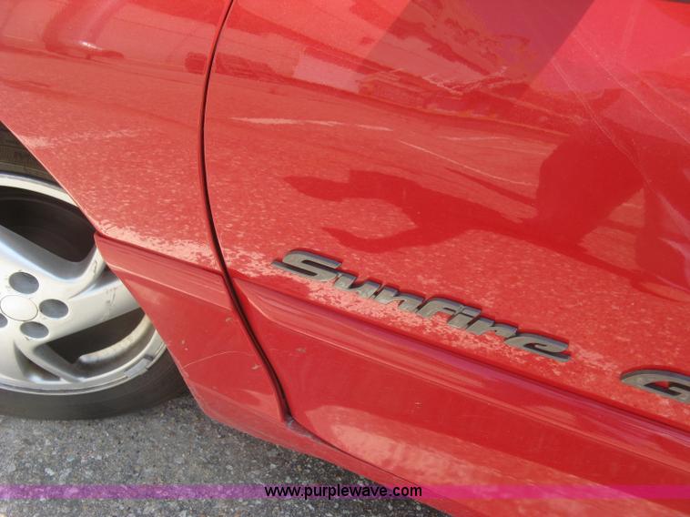 image for item J2777 2001 Pontiac Sunfire GT