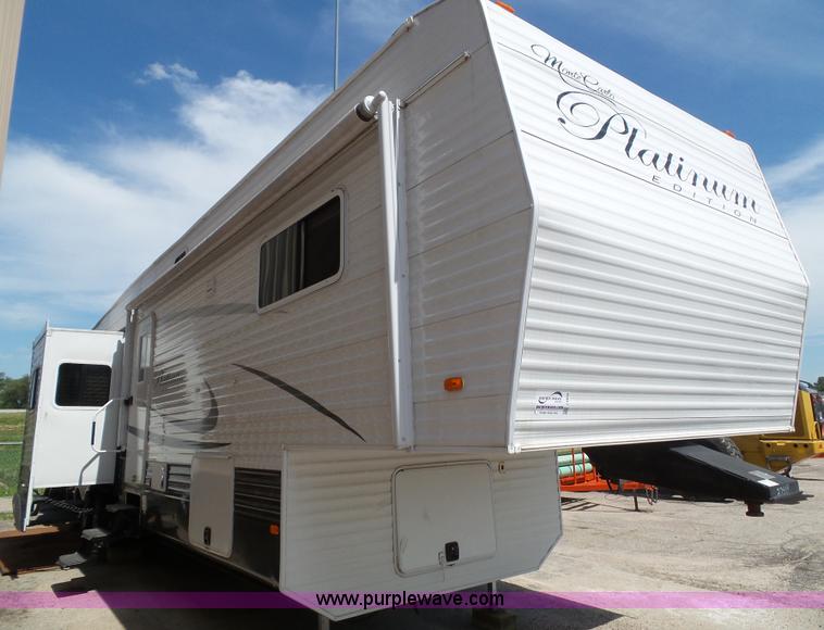 image for item J4833 2013 Monte Carlo Platinum Edition camper