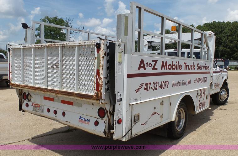 image for item K1185 1997 Ford F450 Super Duty service truck with crane