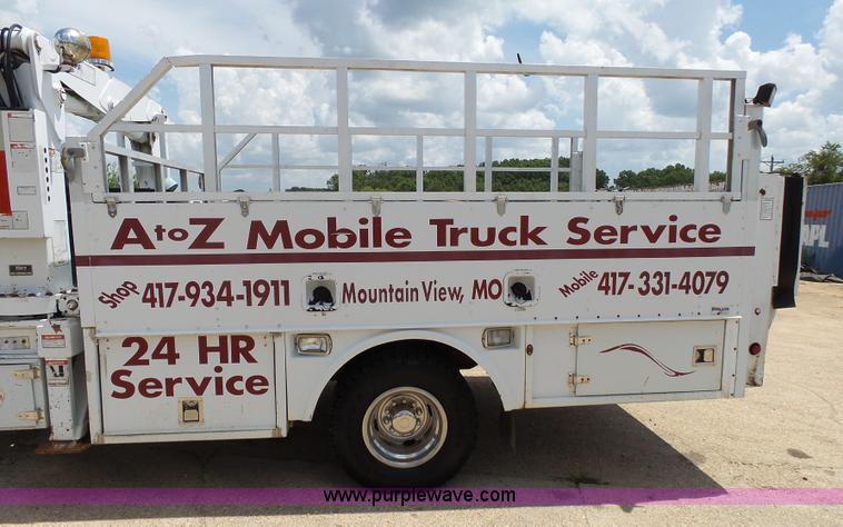 image for item K1185 1997 Ford F450 Super Duty service truck with crane