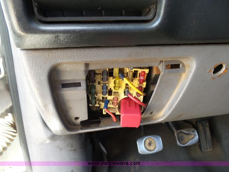 image for item K1185 1997 Ford F450 Super Duty service truck with crane