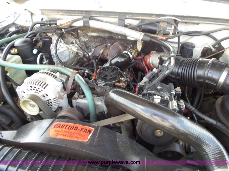 image for item K1185 1997 Ford F450 Super Duty service truck with crane