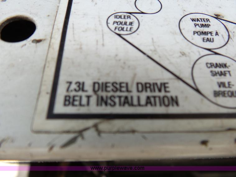 image for item K1185 1997 Ford F450 Super Duty service truck with crane