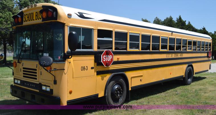 image for item K2972 2009 Blue Bird school bus