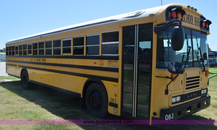 image for item K2972 2009 Blue Bird school bus