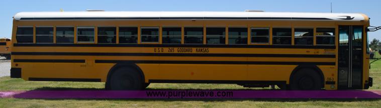 image for item K2972 2009 Blue Bird school bus