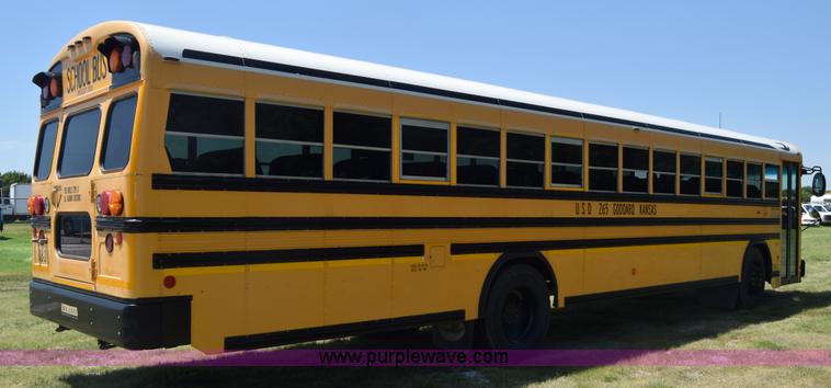 image for item K2972 2009 Blue Bird school bus