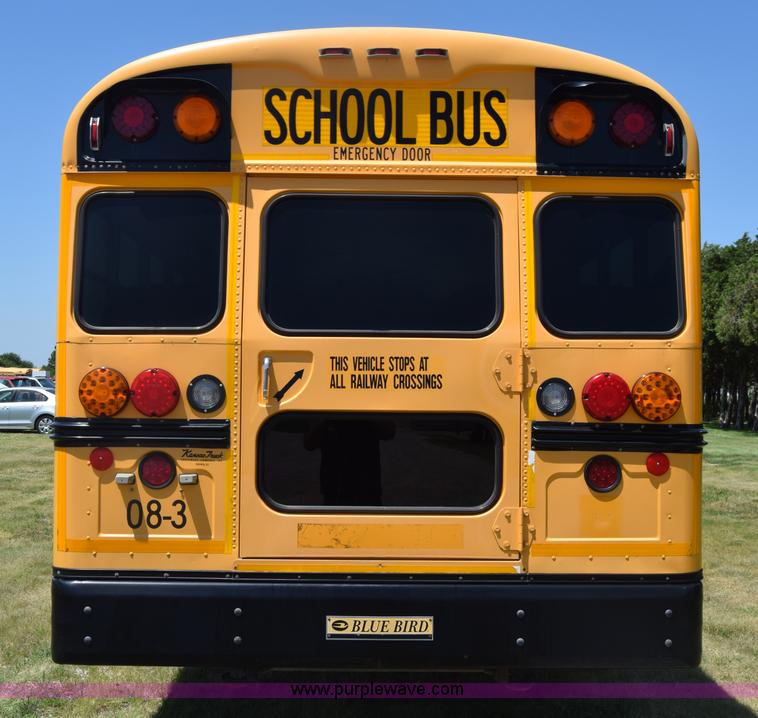image for item K2972 2009 Blue Bird school bus