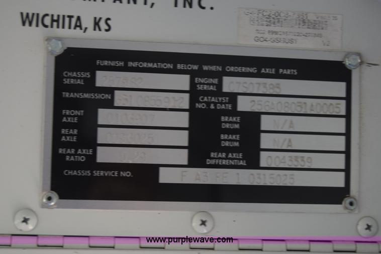 image for item K2972 2009 Blue Bird school bus