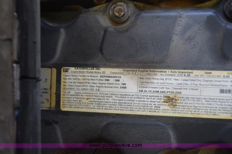 image for item K2972 2009 Blue Bird school bus