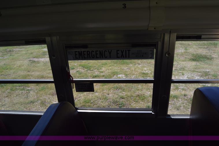 image for item K2972 2009 Blue Bird school bus