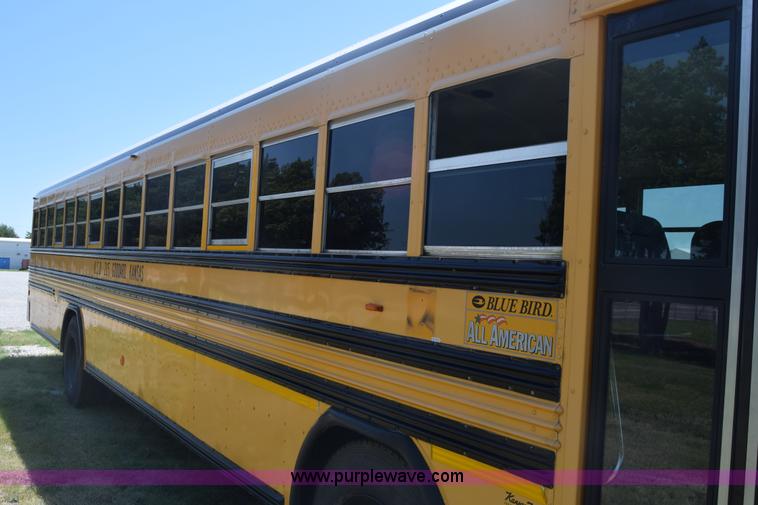 image for item K2972 2009 Blue Bird school bus