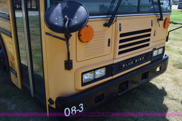 image for item K2972 2009 Blue Bird school bus