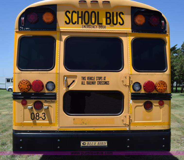 image for item K2972 2009 Blue Bird school bus