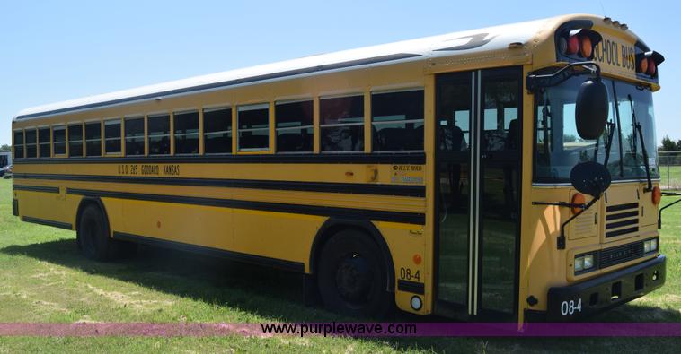 image for item K2973 2009 Blue Bird school bus