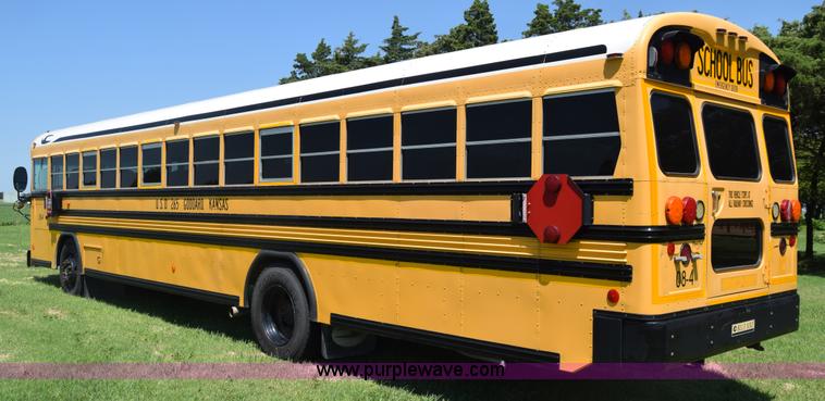 image for item K2973 2009 Blue Bird school bus