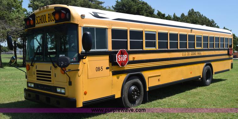 image for item K2974 2009 Blue Bird school bus