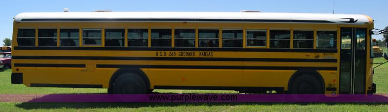 image for item K2974 2009 Blue Bird school bus